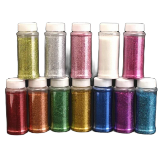 100 Grm Glitter Powder Extra Fine Sage for Tumblers Resin Crafts Slime Cosmetic Nail Painting St Patricks Day Decor